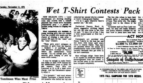 public wet tshirt|The Short, Sexist History of the Wet T.